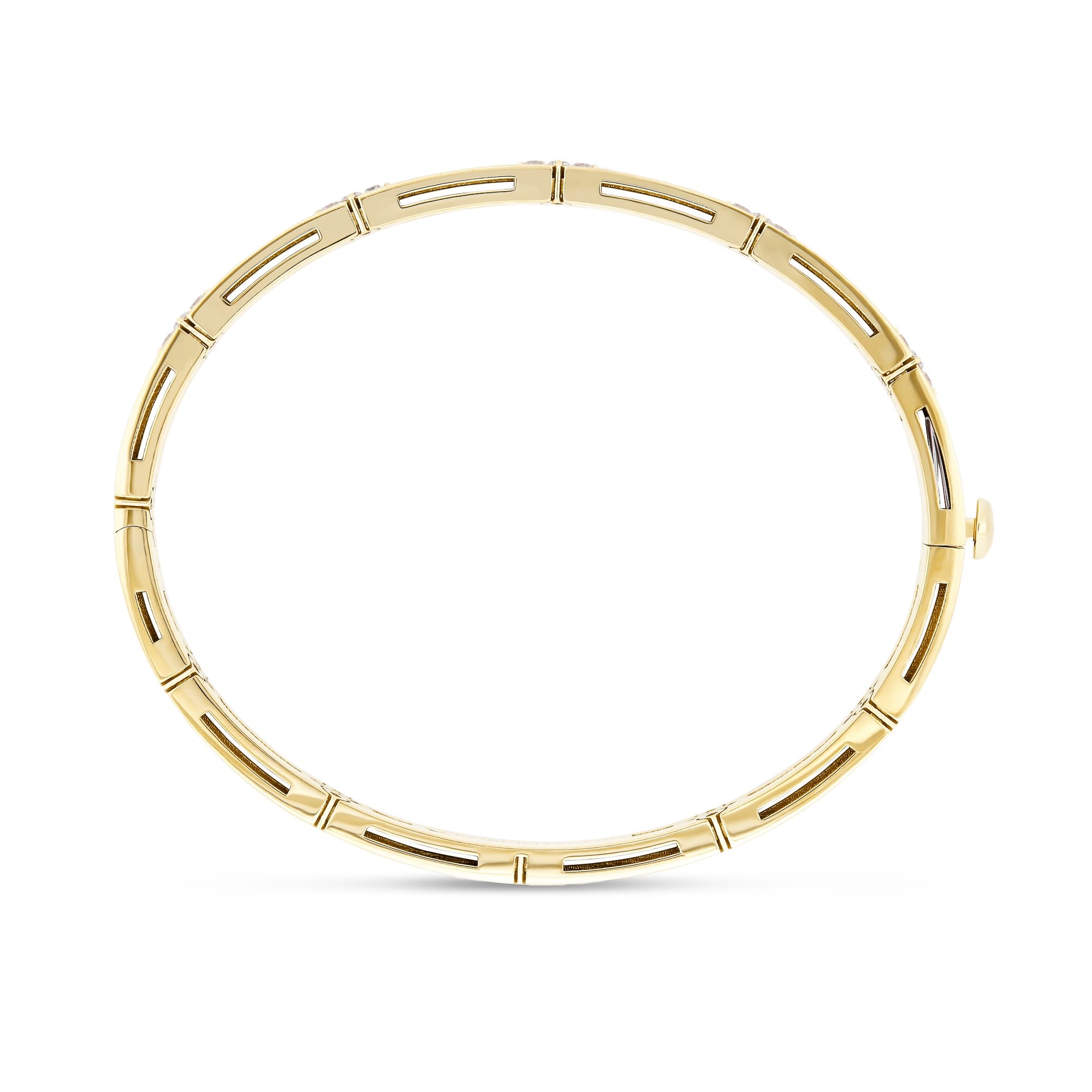 LOVE IN VERONA BANGLE WITH DIAMONDS - Roberto Coin